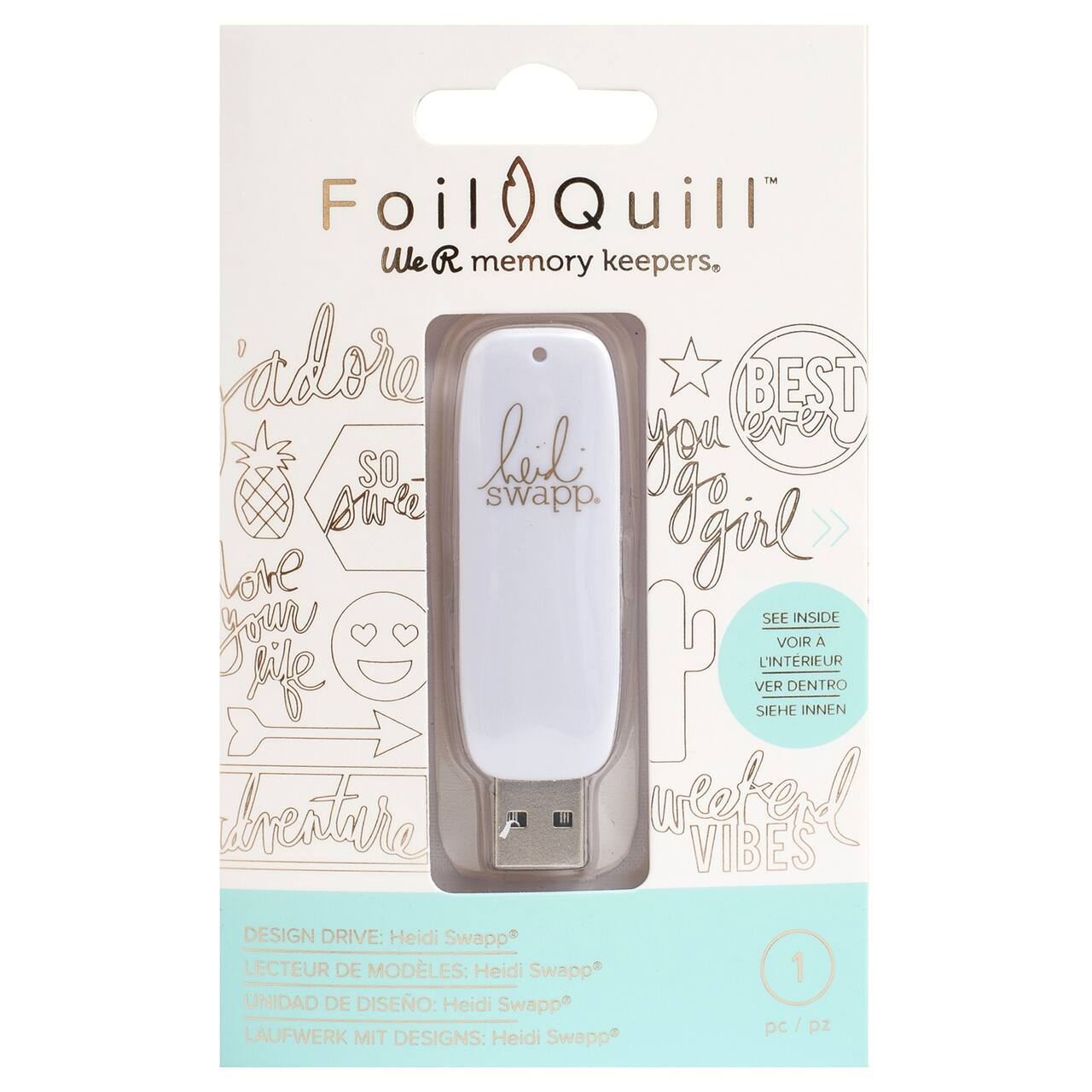 We R Memory Keepers® Foil Quill™ USB Artwork Drive-Heidi Swapp